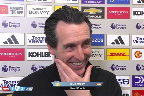 Unai Emery In Awkward Post Match Interview As Manager Defends Aston