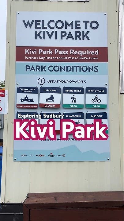 Exploring Kivi Park Sudburys Outdoor Adventure Playground Youtube