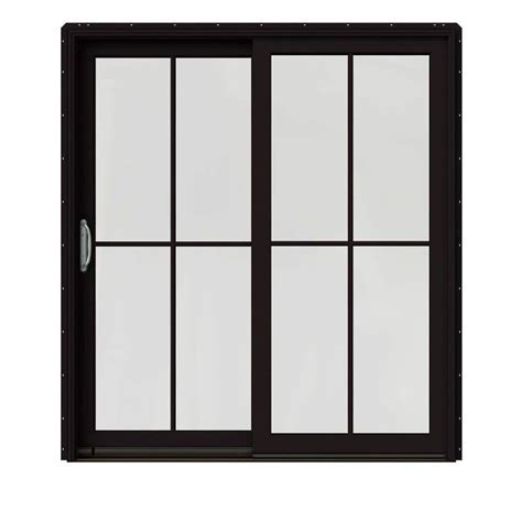 Jeld Wen In X In W Contemporary Black Clad Wood Left Hand