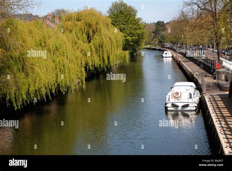 River Wensum Norwich Norfolk England Stock Photo - Alamy