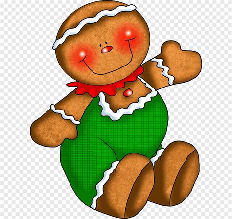 Ginger Snap Gingerbread Man Biscuit Christmas Ornament Biscuit Png