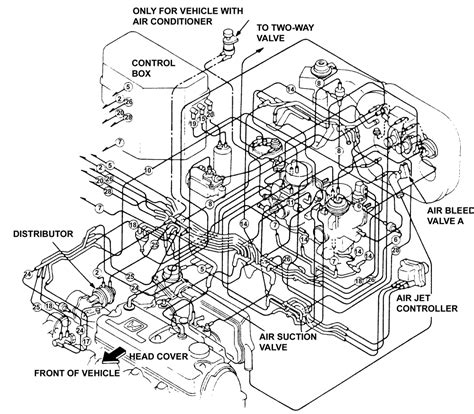 Honda Accord Vacuum Hose Routing