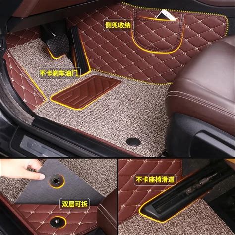 Myfmat Alfombrillas De Cuero Personalizadas Para El Suelo Del Coche