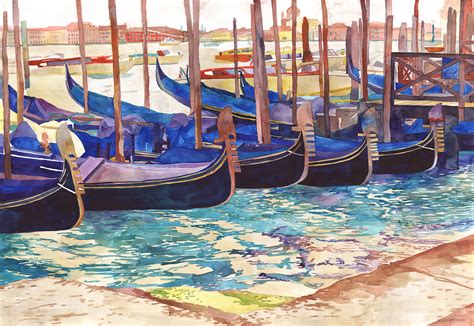 watercolors of Venice on Behance