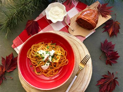 Pasta Con La Nduja E Stracciatella Di Burrata Cucina Svago