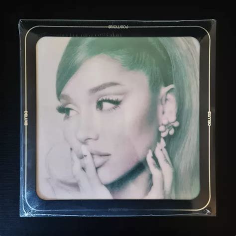 ARIANA GRANDE POSITIONS Limited Deluxe Edition LILA IN KLAR Vinyl LP