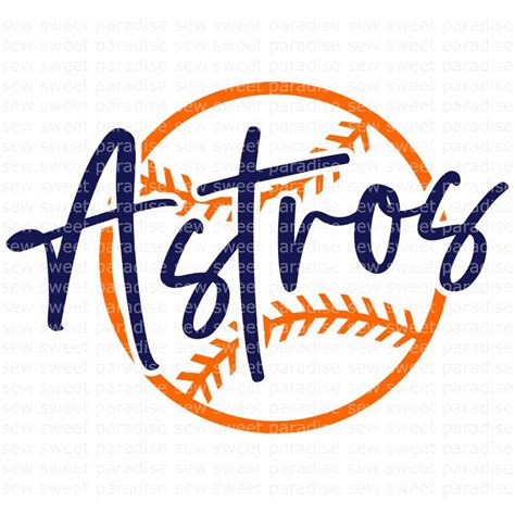 Astros Svg Astros Png Digital Download Cut File Clip Art