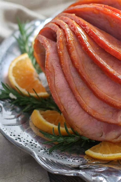 Orange Glazed Ham The Real Food Dietitians