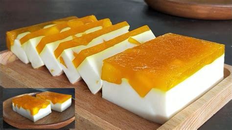 MANGO JELLY RECIPE WITH GELATIN | EASY MANGO JELLY | MANGO PUDDING ...