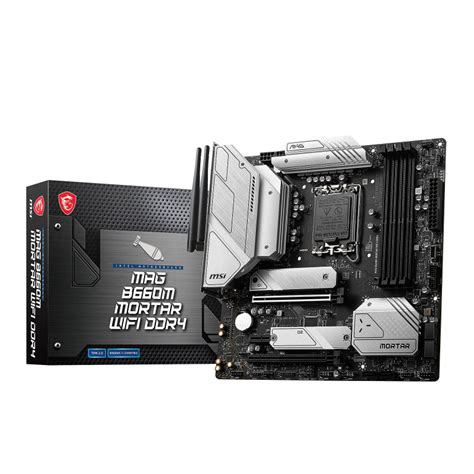 MSI MAG B660M MORTAR WIFI DDR4 carte mère Intel B660 LGA 1700 micro ATX