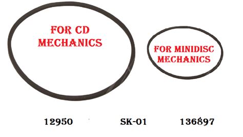 New Sony Mxd D Mdx D Mxd D Cd Md Belt Kit Mxd Mxd Mxd Belts