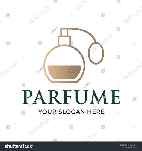 Fragrance Perfume Logo Design Luxury Elegant Stock Vector Royalty Free