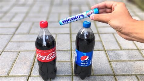 Mentos And Coke Experiments