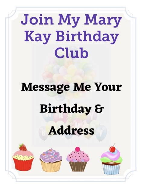 Mary Kay Birthday Birthday Club January Birthday Mary Kay Facebook