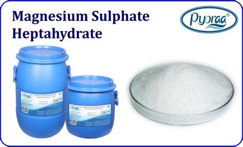 Food Grade Magnesium Sulphate Pyoraa