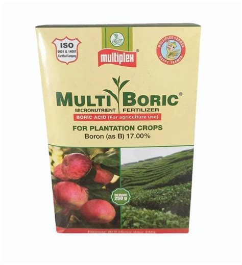 Green Powder Multi Boric Micronutrient Fertilizer Target Crops Vegetables Box At Rs 800 Kg In