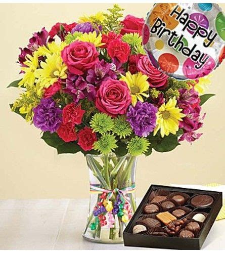 It S Your Day Bouquet Happy Birthday With Chocolate Birthday Flowers