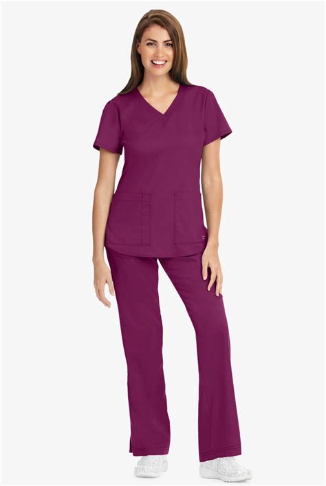 Greys Anatomy Classic Fit Two Pocket Scrub Top Barco Scrubs