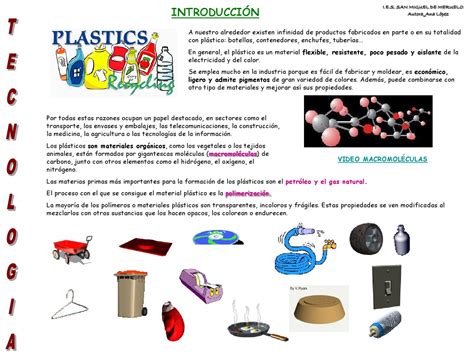 Los Materiales Plasticos By Ana Isabel Issuu