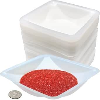 Pure Ponta Weigh Boats Large 125 Pack 330ml Plastic Disposable Trays