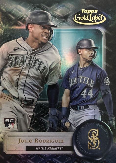 Julio Rodriguez 2022 Topps Gold Label 4 Class 2 Black Price Guide