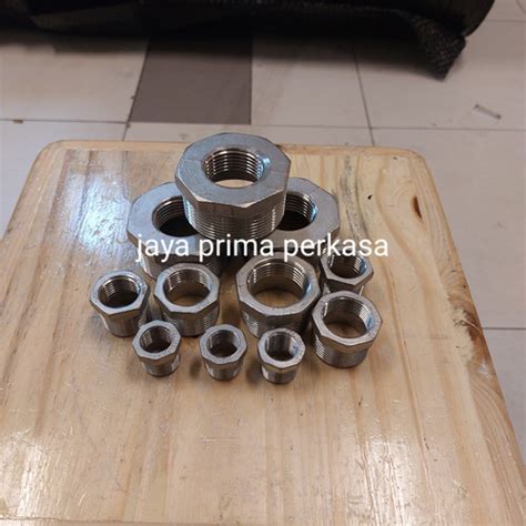 Jual Vlok Ring X Bushing Stainless Ss Drat X Inch Vlock