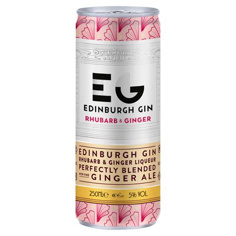 Edinburgh Gin Rhubarb Ginger Gin Liqueur Ml