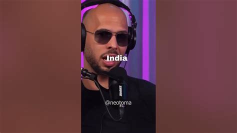 Andrew Tate On India Youtube