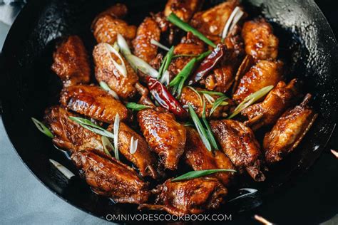 Braised Coca Cola Chicken Wings Omnivores Cookbook