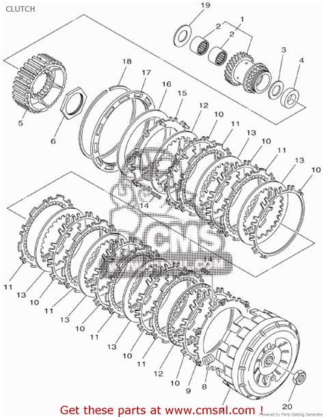 59C1637100 Boss Clutch Yamaha Buy The 59C 16371 00 At CMSNL