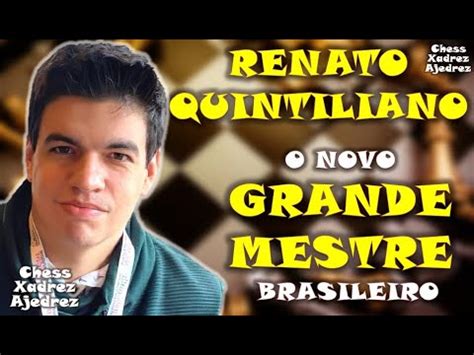 O Novo GM Brasileiro RENATO QUINTILIANO YouTube