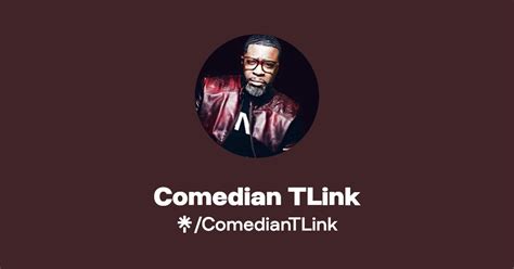 Comedian TLink Instagram Facebook TikTok Linktree