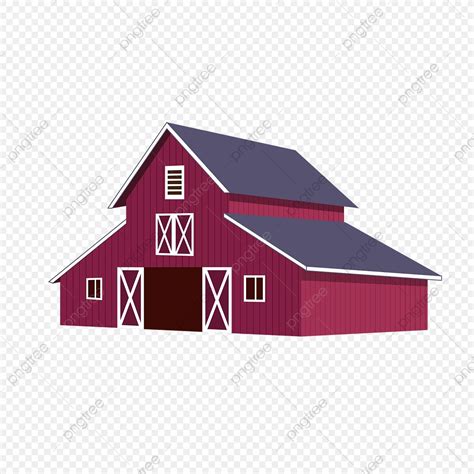 Free Clipart Of A Barn House