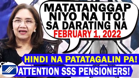 ATTENTION SSS PENSIONERS GOOD NEWS MATATANGGAP NIYO NA ITO SA