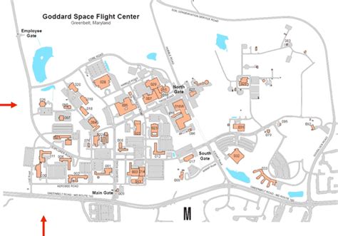 Nasa Gsfc Campus Map