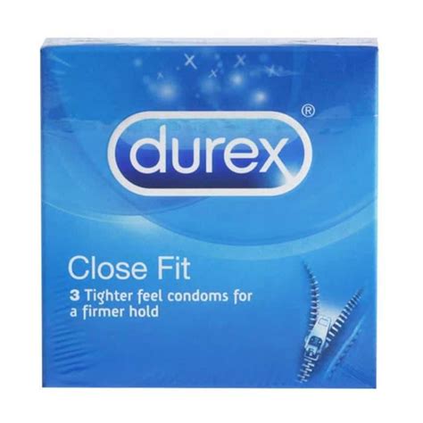 Kondom Durex Close Fit Isi 3 Kondom Diameter Kecil Original FLASH