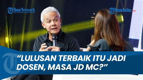 Saat Najwa Shihab Skakmat Ganjar Pranowo Dinilai Merendahkan Profesi