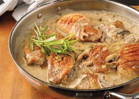 Braised Duck Breast In A Creamy Mushroom Sauce Canards Du Lac Brome