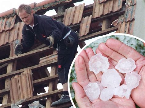 Wie Im Katastrophengebiet Hagel Unwetter W Teten In Bayern Vienna At