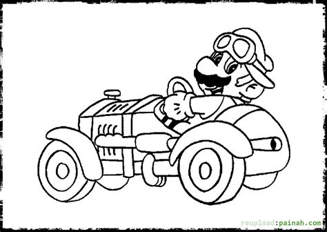 Dessins De Coloriage Mario Kart Imprimer Sur Laguerche Page