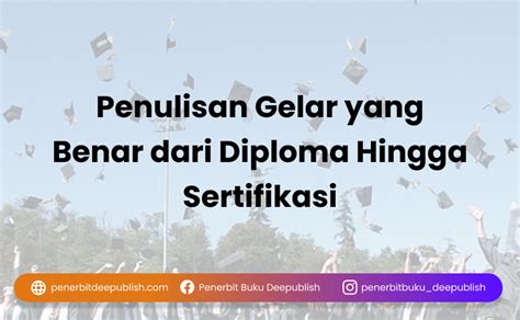 Cara Penulisan Gelar Yang Benar Di Indonesia Dari Diploma Hot Sex Picture