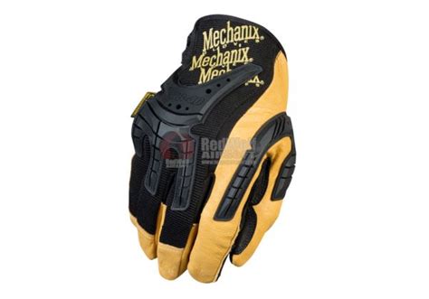 Mechanix Wear Gloves CG Heavy Duty (Black / Leather / L Size) | RedWolf