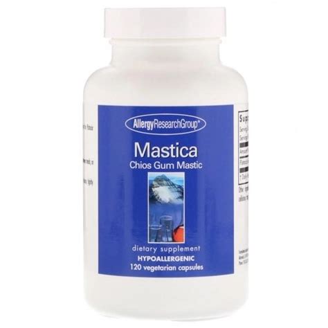 Смола мастикового дерева, Allergy Research Group, 120 капсул (ALG-73660 ...