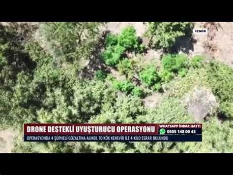 Drone Destekl Uyu Turucu Operasyonu Youtube