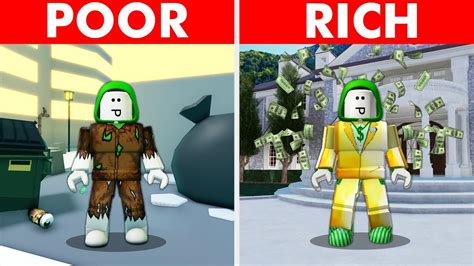 Poor Vs Rich In Roblox Youtube