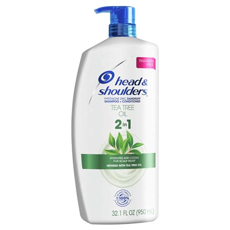 Head And Shoulders 2 In 1 Shampoo Conditioner Tea Tree Oil 32 1 Oz