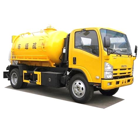 Isuzu Elf P Liter To Liters Vacuum Sewage Suction Truck