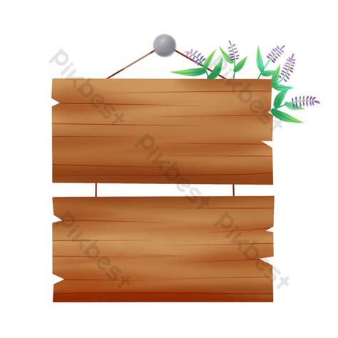 Hanging Wooden Board Title Box Png Png Images Psd Free Download Pikbest