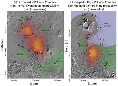 NHESS - Thematic vent opening probability maps and hazard assessment of