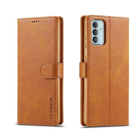 For Samsung Galaxy A G Lc Imeeke Calf Texture Leather Phone Case